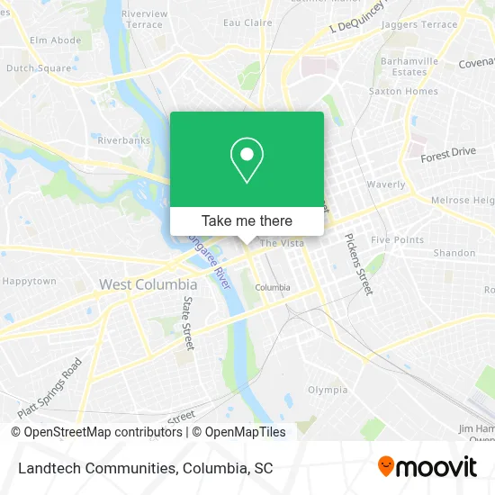 Landtech Communities map