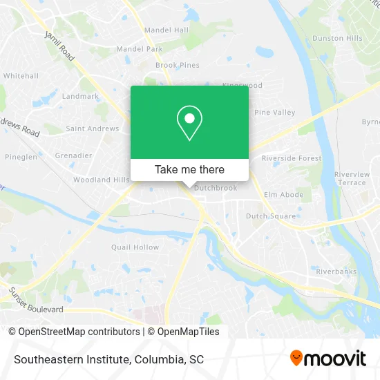 Southeastern Institute map