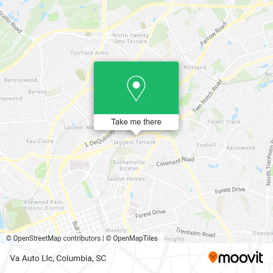 Va Auto Llc map