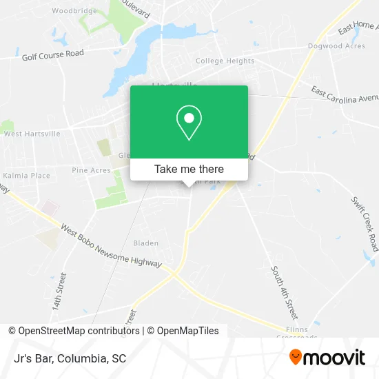 Jr's Bar map