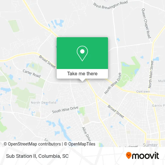Sub Station II map