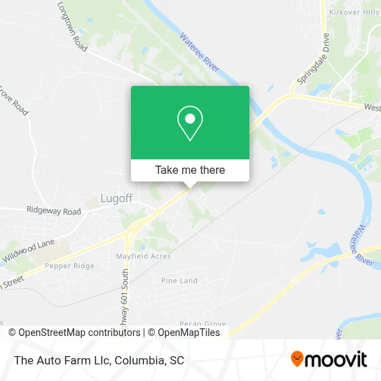 The Auto Farm Llc map