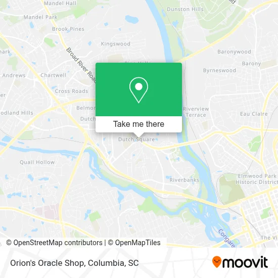 Orion's Oracle Shop map