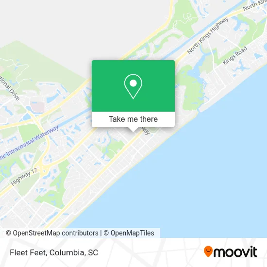 Fleet Feet map