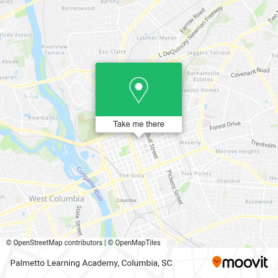 Palmetto Learning Academy map