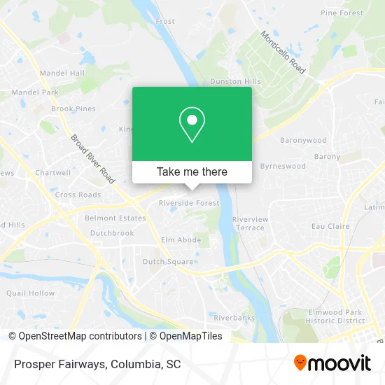 Prosper Fairways map