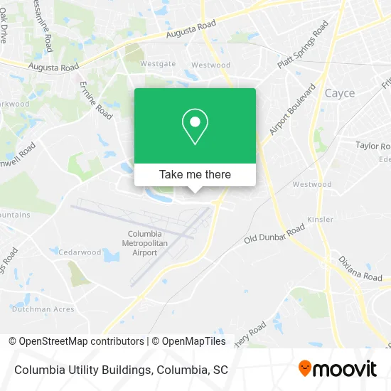Columbia Utility Buildings map