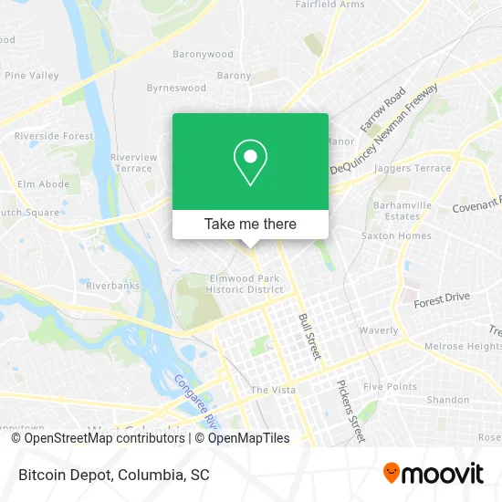 Bitcoin Depot map
