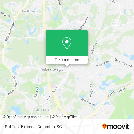 Std Test Express map