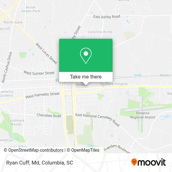 Ryan Cuff, Md map