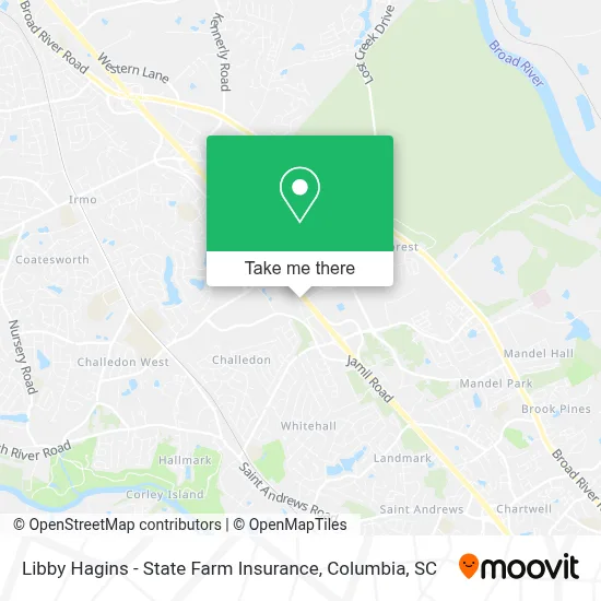Libby Hagins - State Farm Insurance map