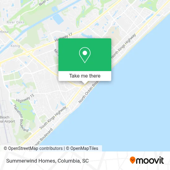 Summerwind Homes map