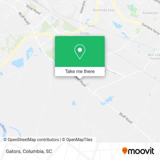 Gators map