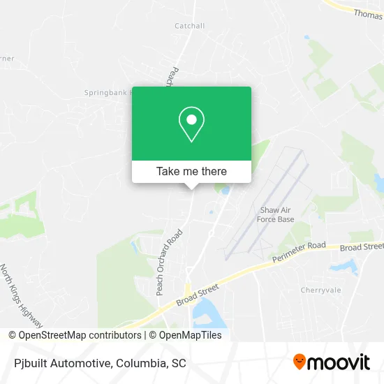 Pjbuilt Automotive map