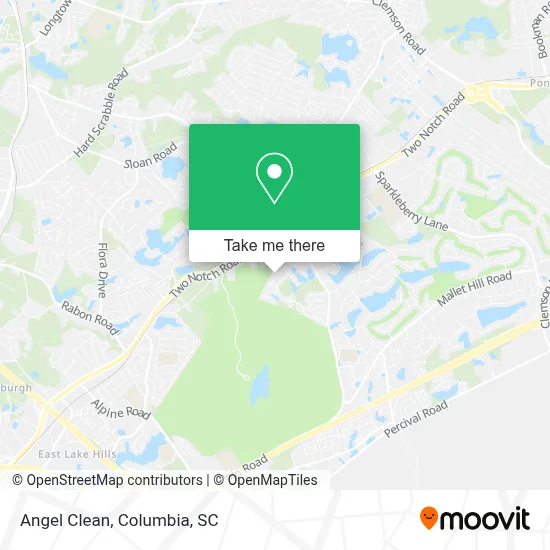 Angel Clean map