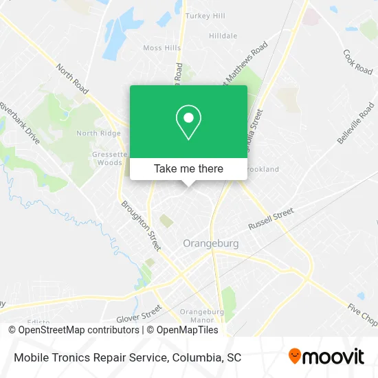Mobile Tronics Repair Service map