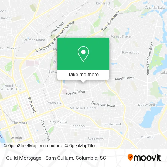Guild Mortgage - Sam Cullum map