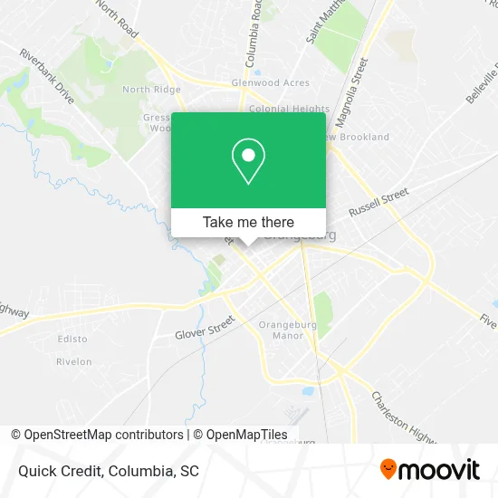 Quick Credit map