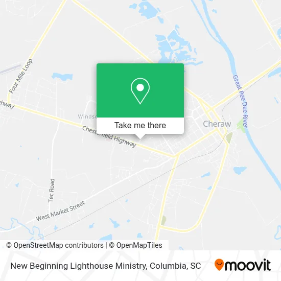 New Beginning Lighthouse Ministry map