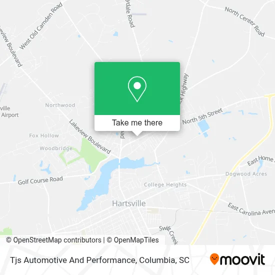 Tjs Automotive And Performance map