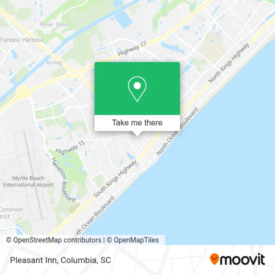 Pleasant Inn map