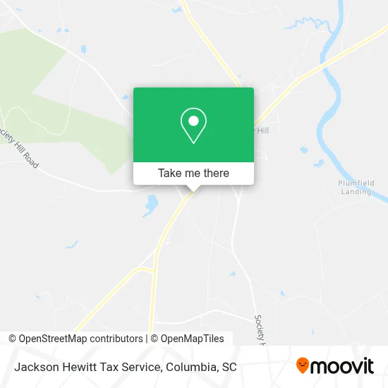 Jackson Hewitt Tax Service map