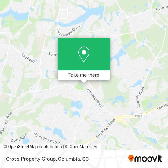 Cross Property Group map