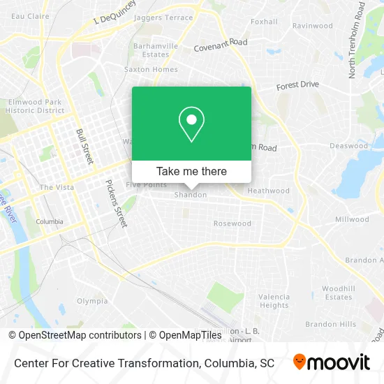 Center For Creative Transformation map