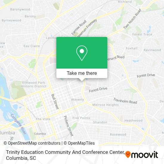 Trinity Education Community And Conference Center map