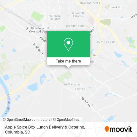 Apple Spice Box Lunch Delivery & Catering map