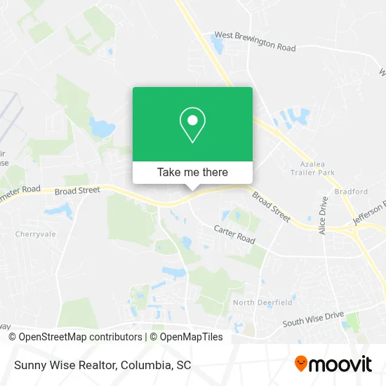 Sunny Wise Realtor map
