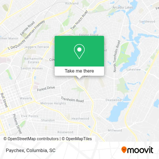 Paychex map
