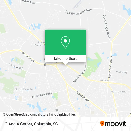 C And A Carpet map