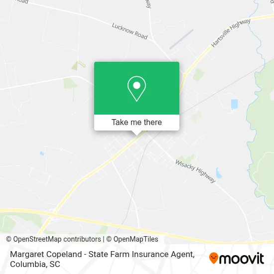 Margaret Copeland - State Farm Insurance Agent map