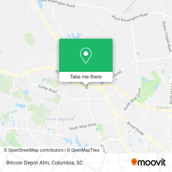 Bitcoin Depot Atm map