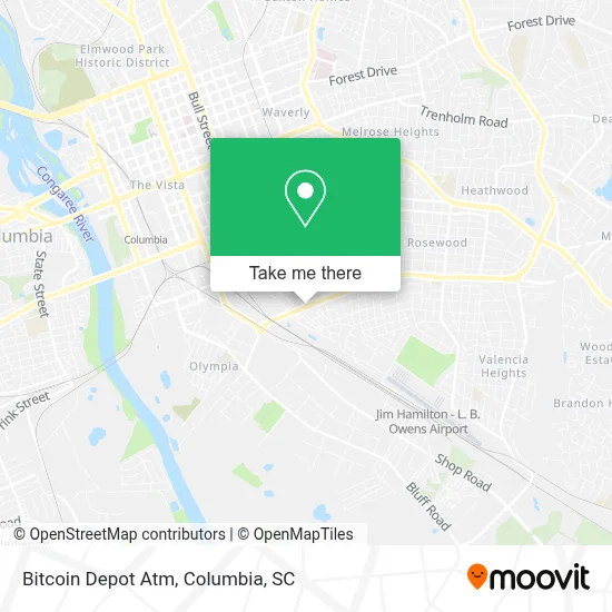 Bitcoin Depot Atm map