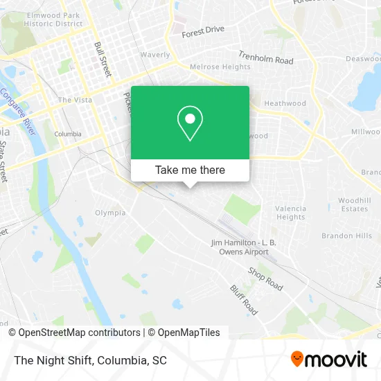The Night Shift map
