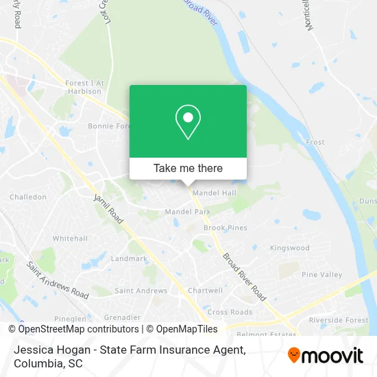 Jessica Hogan - State Farm Insurance Agent map