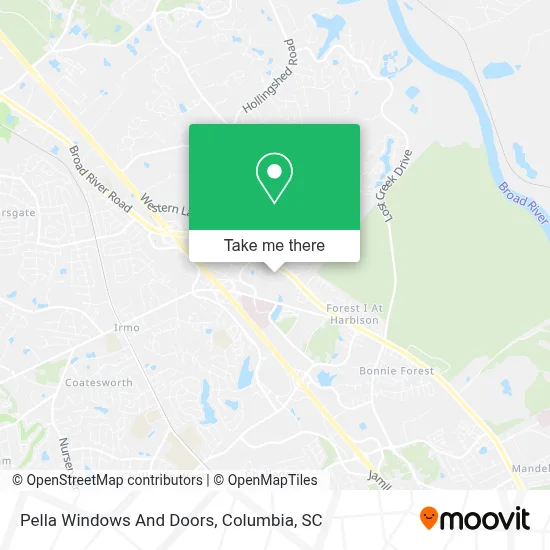 Pella Windows And Doors map