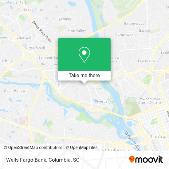Wells Fargo Bank map