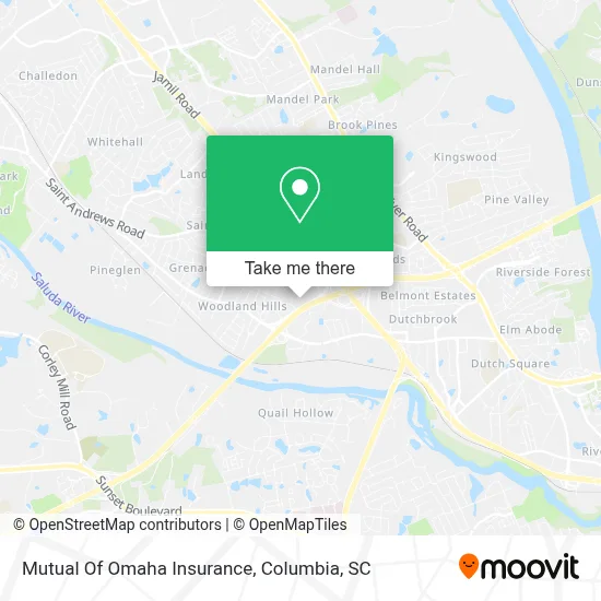Mutual Of Omaha Insurance map