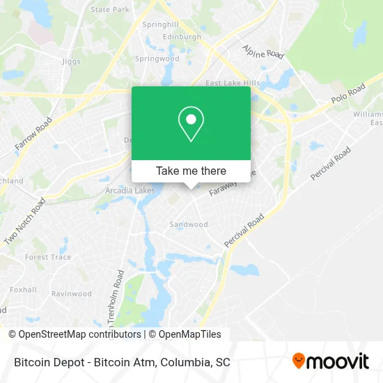 Bitcoin Depot - Bitcoin Atm map