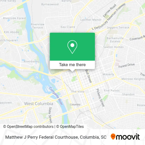 Matthew J Perry Federal Courthouse map