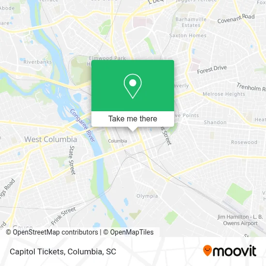 Capitol Tickets map