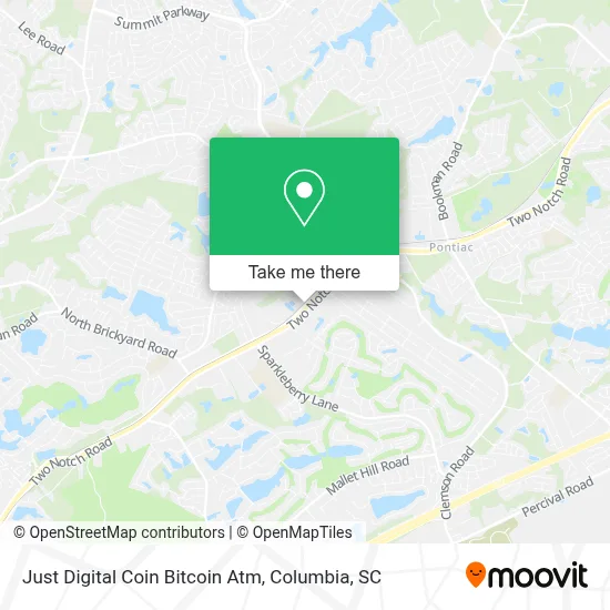 Just Digital Coin Bitcoin Atm map