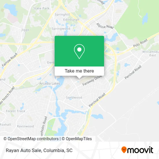 Rayan Auto Sale map