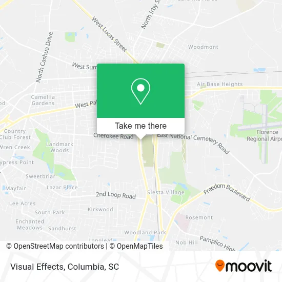 Visual Effects map