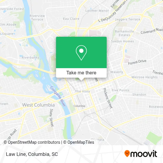Law Line map