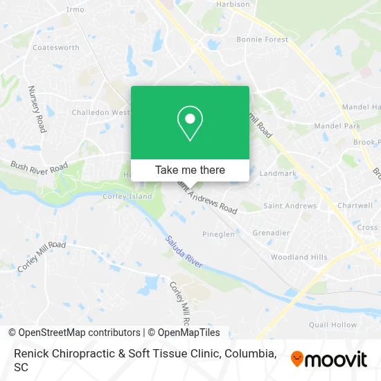 Renick Chiropractic & Soft Tissue Clinic map