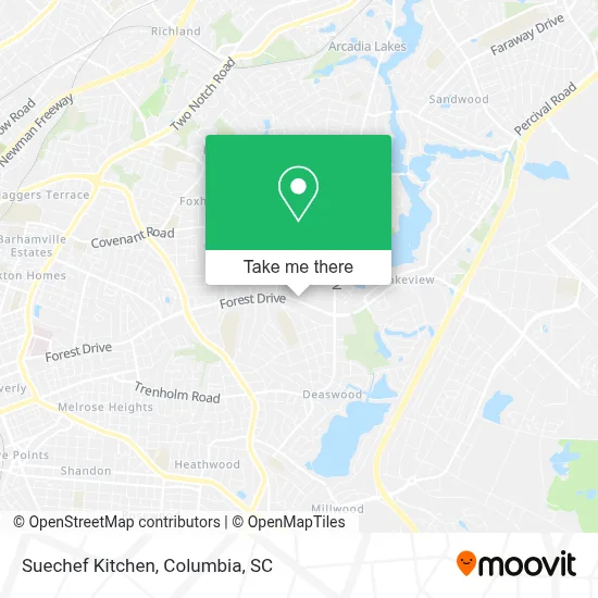 Suechef Kitchen map